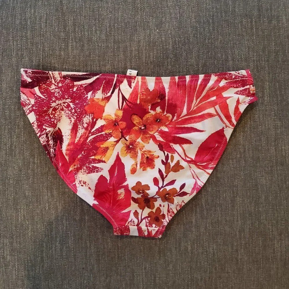 Gottex Tutti Frutti Pink V-Neck Tankini Ruched bikini Bottoms 2 Piece Swimsuit - Picture 12 of 16